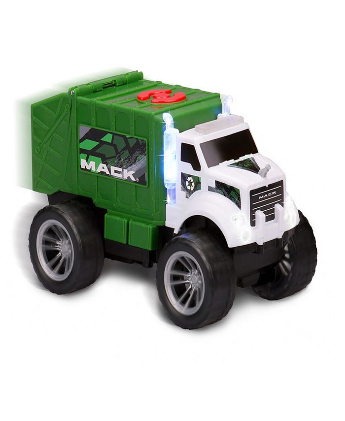 Kid Galaxy 7 Inch Mack Light And Sound Garbage Truck