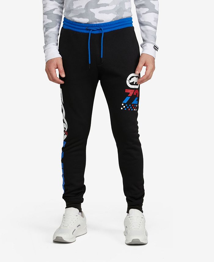 Ecko Unltd Men's Big and Tall Pixels-Alpha Joggers