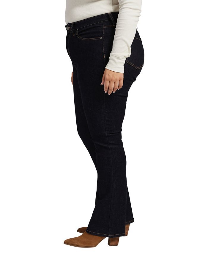 JAG Plus Size Eloise Mid Rise Bootcut Jeans
