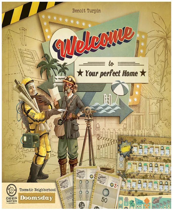 Ox Eye Media Inc. Welcome To Doomsday Thematic Neighborhood Expansion, Ages 10 and up, 1-50 Players, 25 Minutes