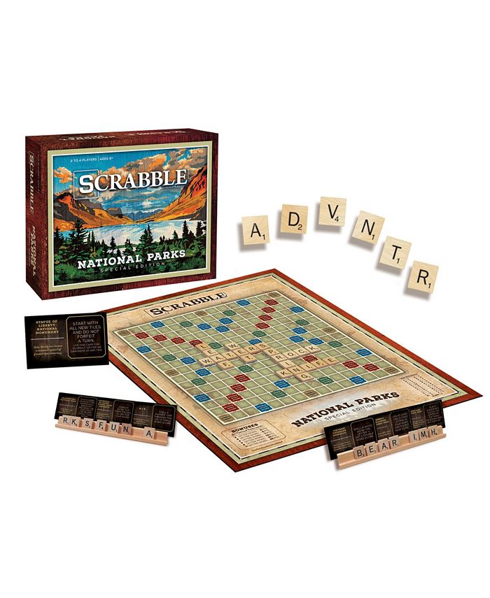 USAopoly Scrabble National Parks Game