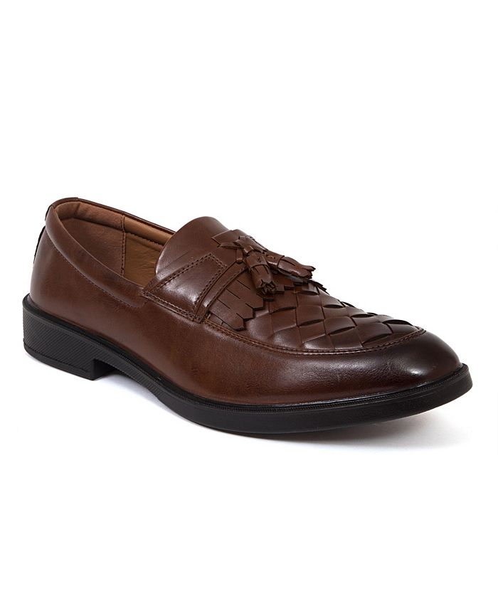 DEER STAGS Men's Borough Kiltie Tassel Comfort Loafers