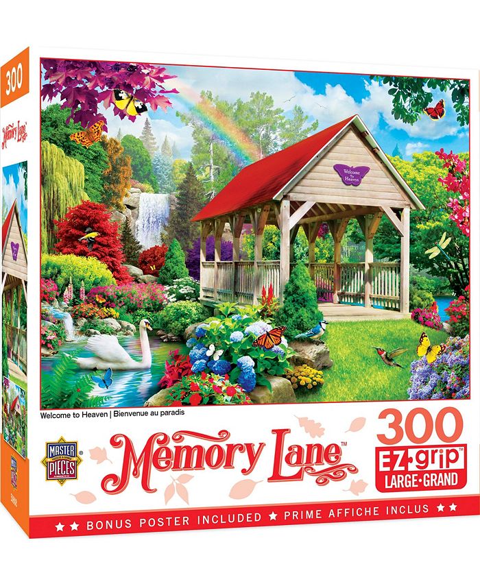 MasterPieces Puzzles Memory Lane - Welcome to Heaven 300 Piece Puzzle By Alan Giana