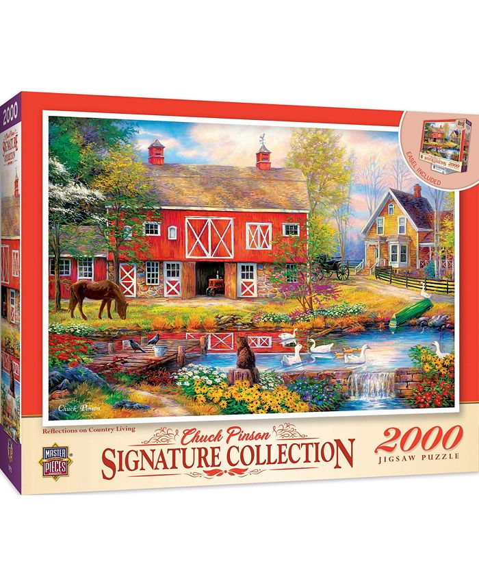 MasterPieces Puzzles Signature - Reflections on Country Living 2000 Piece Puzzle