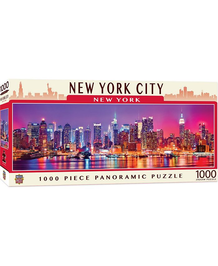 MasterPieces Puzzles American Vista Panoramic - New York City 1000 Piece Puzzle