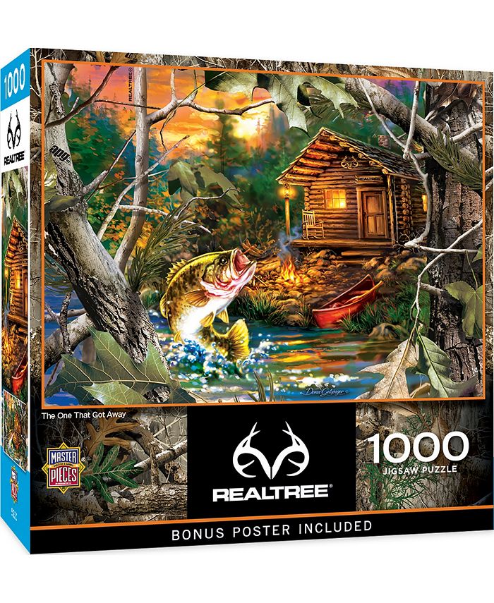 MasterPieces Puzzles Realtree - The One That Got Away 1000 Piece Jigsaw Puzzle