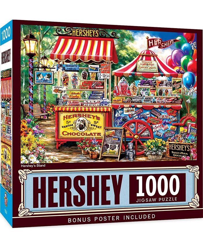 MasterPieces Puzzles Hershey - Stand 1000 Piece Adult Jigsaw Puzzle by MasterPieces