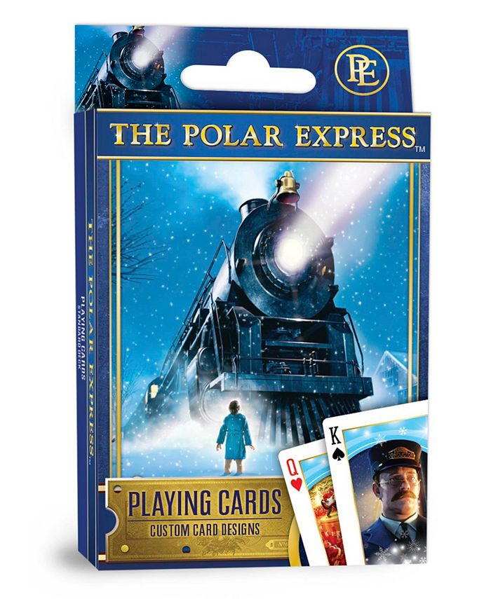 MasterPieces Puzzles Officially Licensed Polar Express Playing Cards - 54 Card Deck