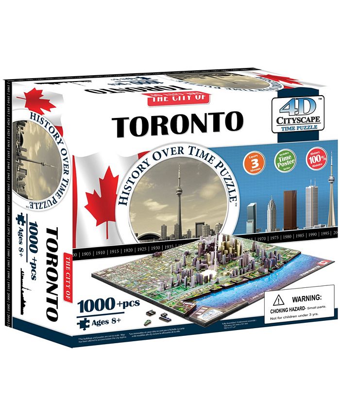 4D Cityscape Time Puzzle - Toronto, Canada