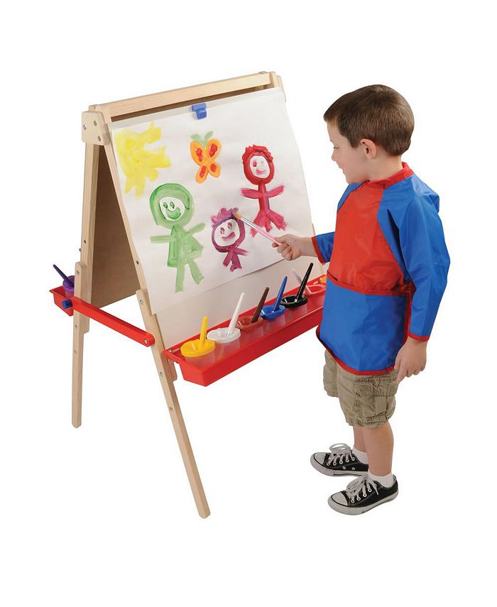 Kaplan Early Learning Floor Style Adjustable Height Art Easel