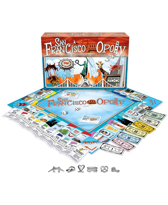 MasterPieces Puzzles San Francisco-opoly