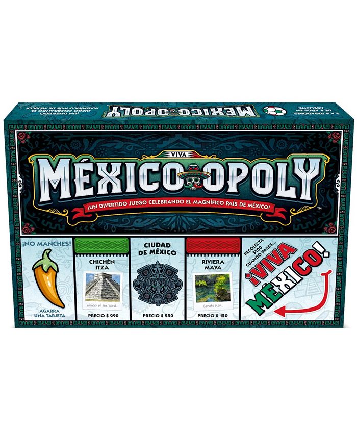 Late for the Sky Mexico-Opoly Spanish Board Game