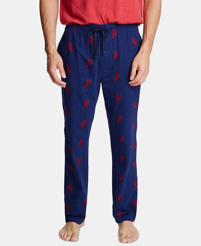 Nautica Men's Printed Cotton Pajama Pants