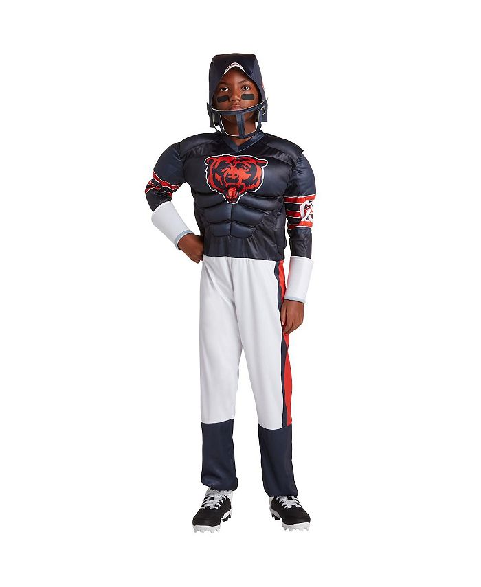 Jerry Leigh Big Boys Navy Chicago Bears Game Day Costume