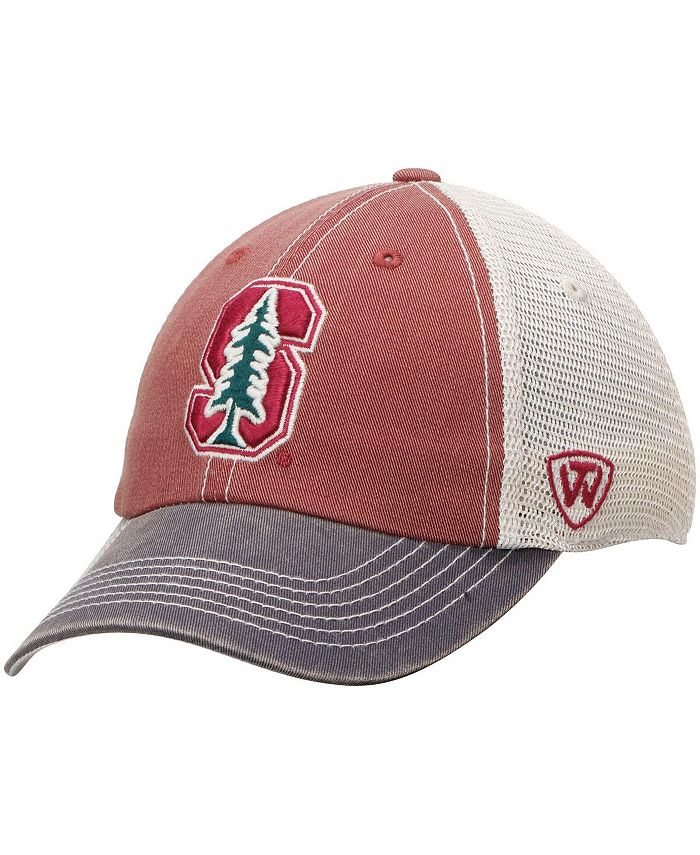Top of the World Men's Cardinal and Gray Stanford Cardinal Offroad Trucker Adjustable Hat