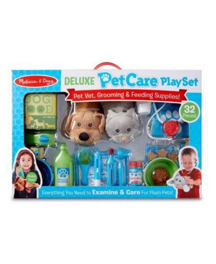 Melissa and Doug Deluxe Pet Care Play Set