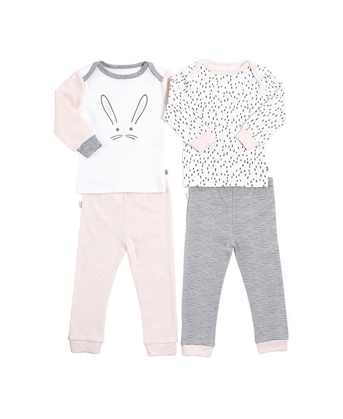 Snugabye Gertex Dream Infant Girls 4 Piece Mix and Match PJ Set