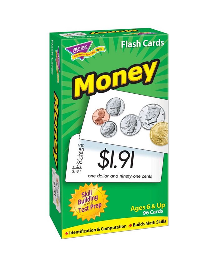 Trend Enterprises Money Skill Drill Flash Cards