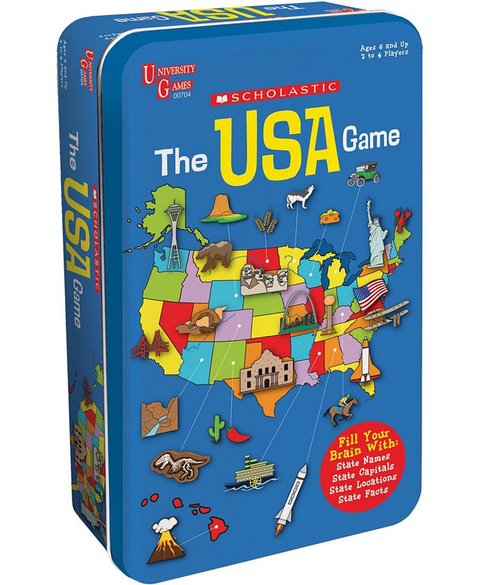 University Games Scholastic - The USA Game