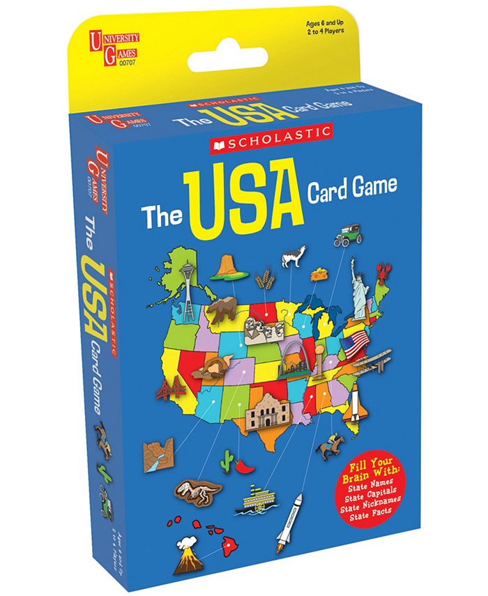 Areyougame University Games Scholastic - The USA Game Set,