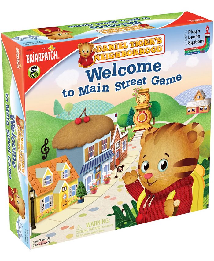 Briarpatch Daniel Tiger's Neighborhood Welcome to Main Street Game