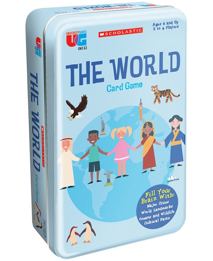 Areyougame University Games Scholastic the World Card Game