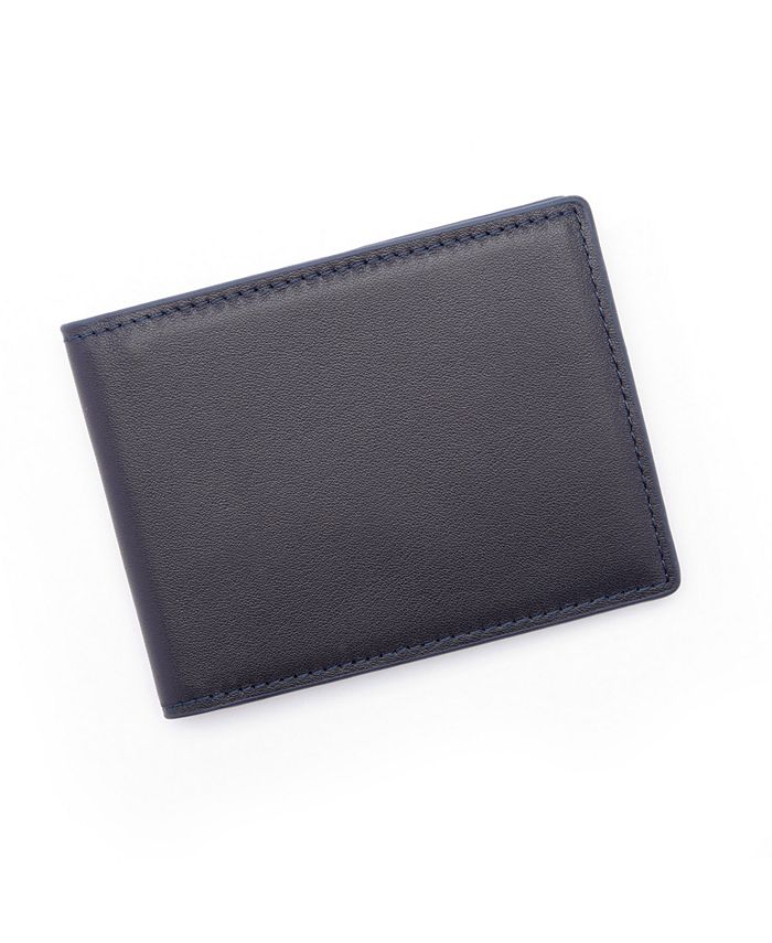 ROYCE New York Men's RFID Blocking Slim Bifold Wallet