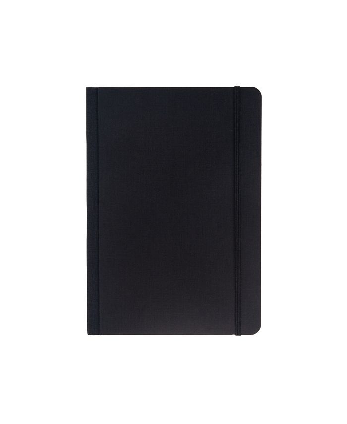 Fabriano Ecoqua Plus Dotted Fabric Bound A5 Notebook, 5.8 x 8.3