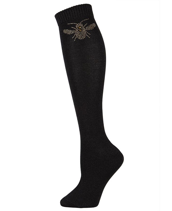 MeMoi Bee Fabulous Women's Knee High Socks
