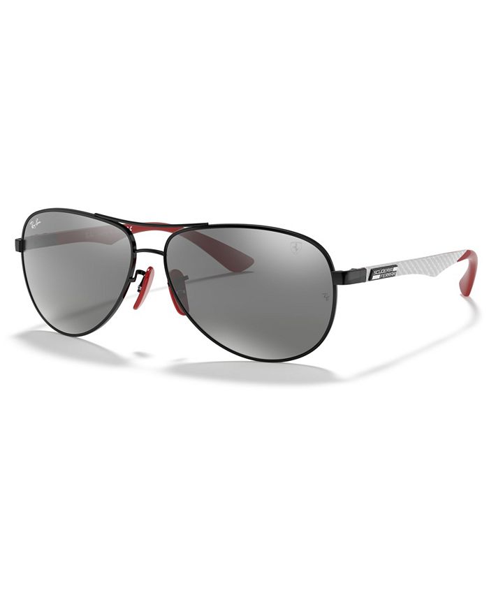 Ray-Ban Men's Sunglasses, RB8313M Scuderia Ferrari Collection 61