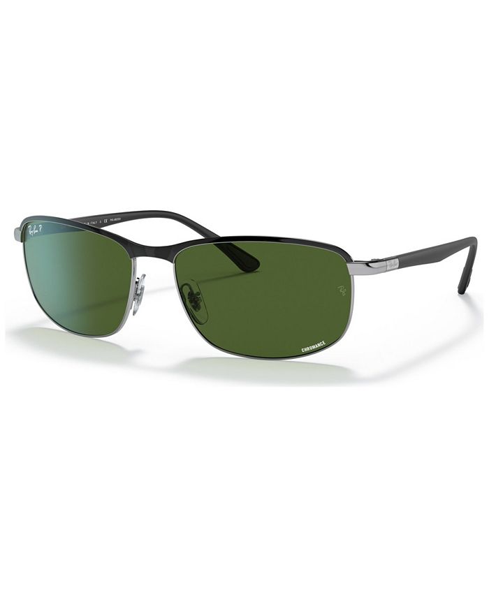 Ray-Ban Unisex Polarized Sunglasses, RB3671CH 60