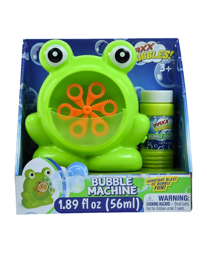 Maxx Bubbles Mini Frog Bubble Blower