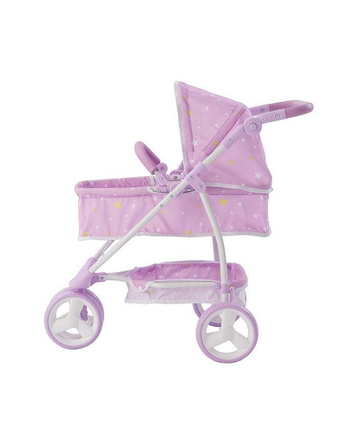 Redbox Olivia's Little World Twinkle Stars Princess 2-in-1 Baby Doll Stroller