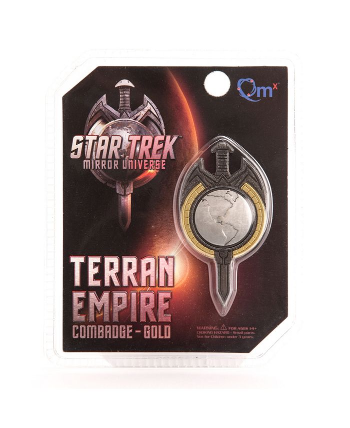 Quantum Mechanix Star Trek Tng Mirror Universe Magnetic Insignia Badge