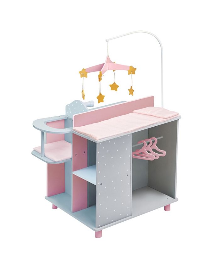 Redbox Olivia's Little World Polka Dots Princess Baby Doll Changing Station