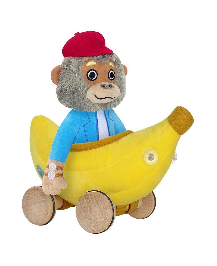 Yottoy Bananas Gorilla Soft Toy 7.5 with Bananamobile 8