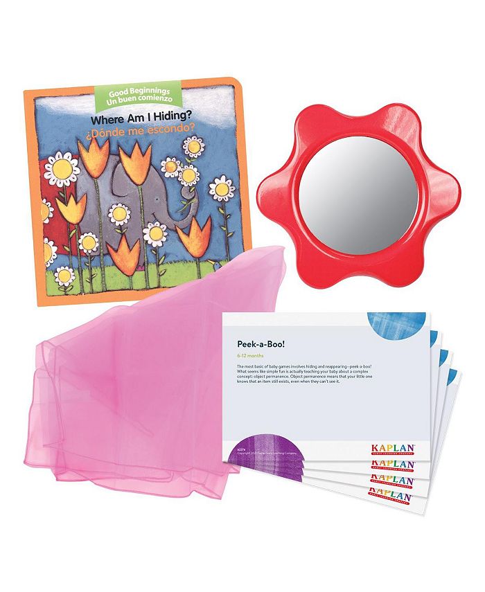 Kaplan Early Learning Peek-a-Boo Learning Kit - Bilingual