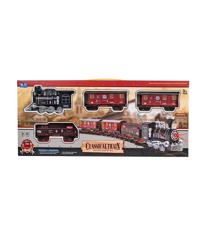 Synergistic Industrial Classic Train Set, 12 Pieces