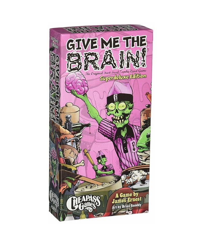 Cheapass Games Give Me The Brain Super deluxe Edition Card Game