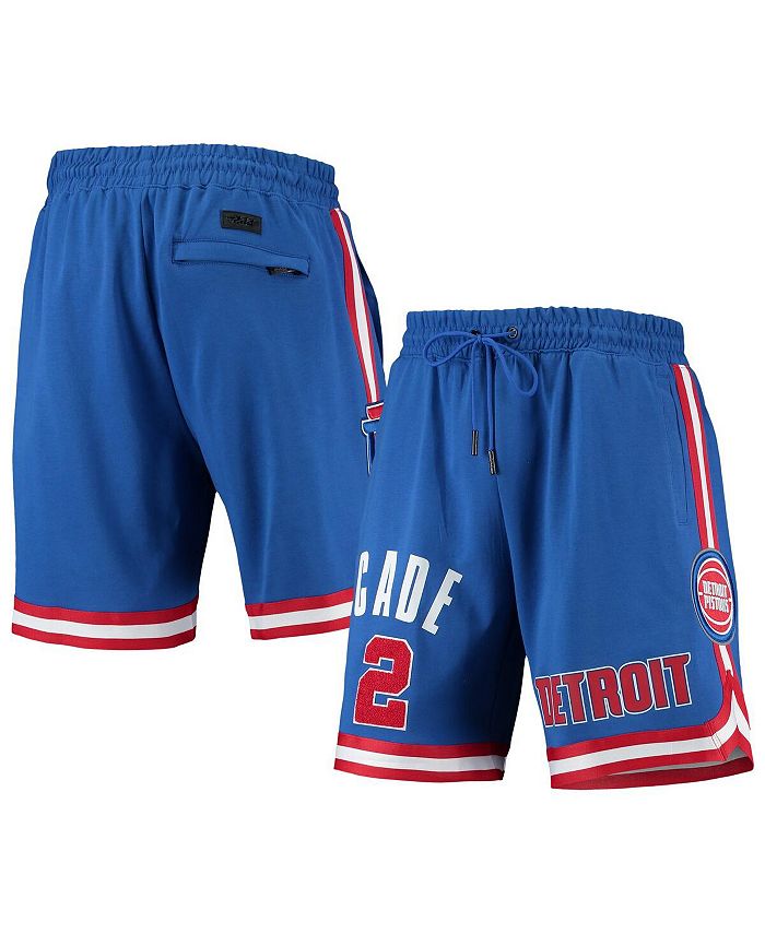 Pro Standard Men's Cade Cunningham Blue Detroit Pistons Player Replica Shorts