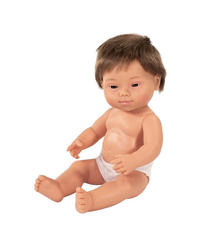 MINILAND Boy Doll with Down Syndrome - 15 Doll