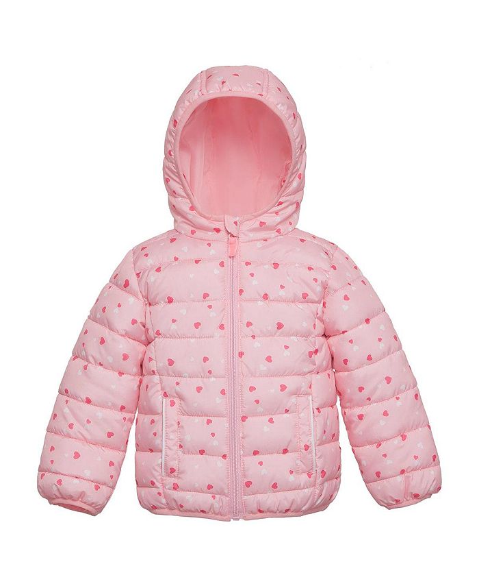 Rokka&Rolla Infant Girls' Lightweight Puffer Jacket 18-24M