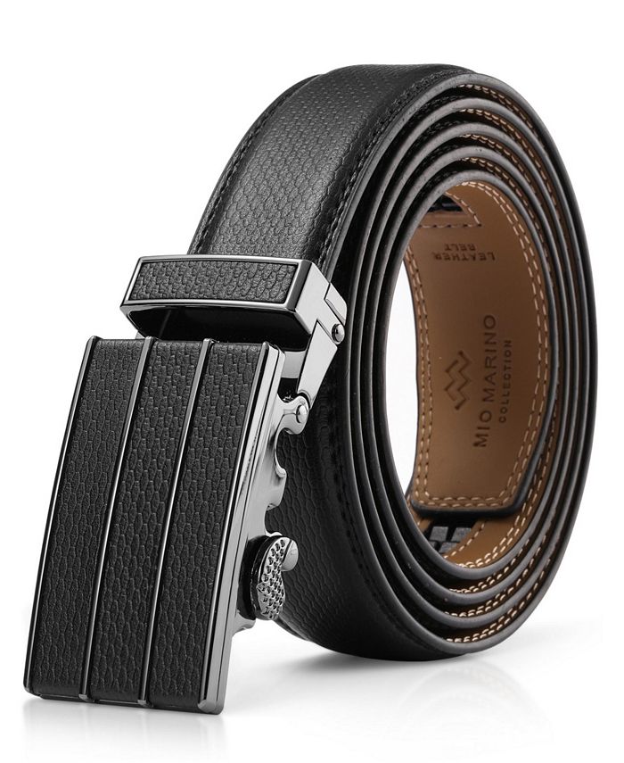 Mio Marino Men's Continual Ellipse Ratchet Belt