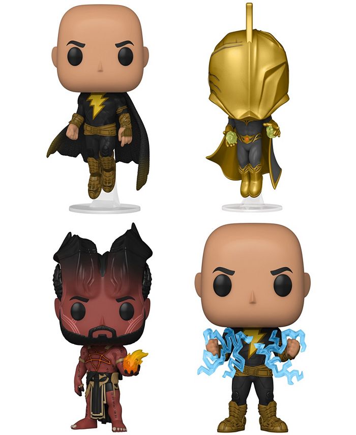 Funko Pop DC Movies Black Adam 4 Piece Collectors Set