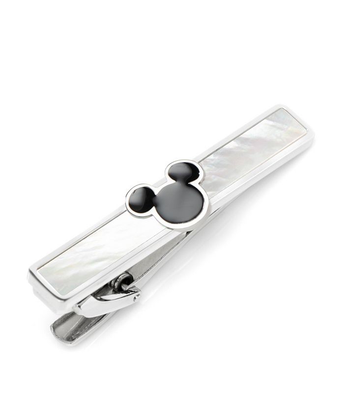 Disney Men's Mickey Mouse Mother of Pearl Tie Clip