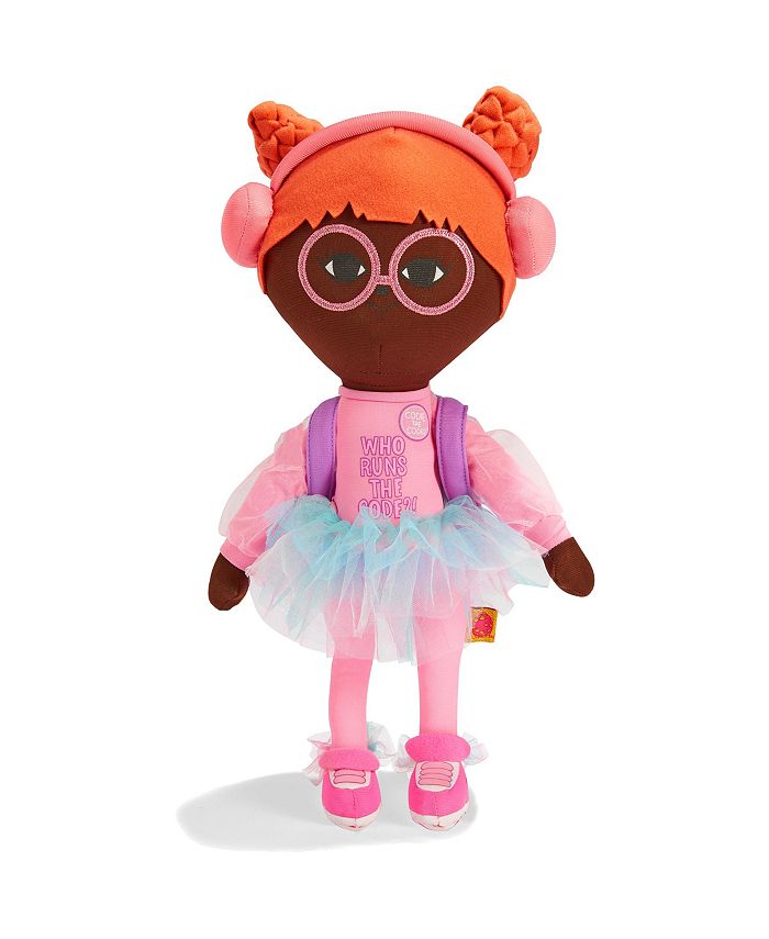 Surprise Powerz Codie the Coder 75+ Phrases, Toddler & Preschool STEM Doll, 16" Plush