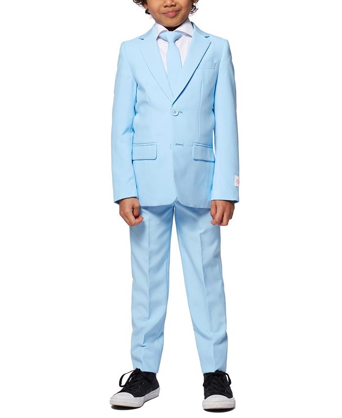 OppoSuits Big Boys 3-Piece Cool Solid Suit Set