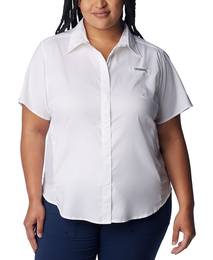 Columbia Plus Size Tamiami II Short-Sleeve Shirt