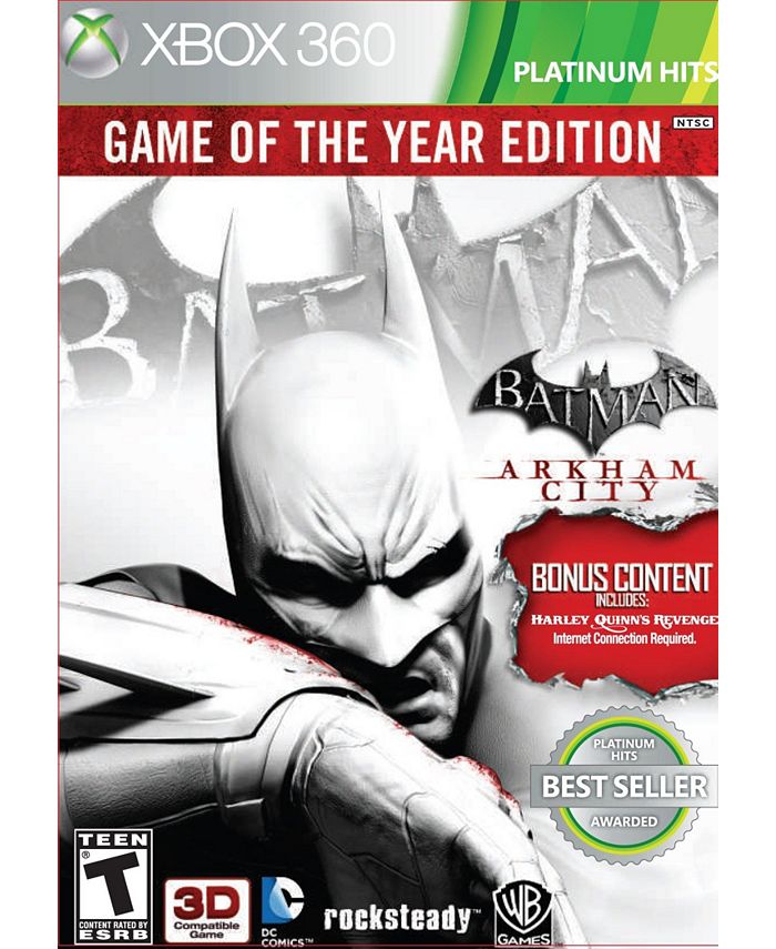 Warner Bros. Batman: Arkham City Game of the Year Edition (Platinum Hits) - Xbox 360