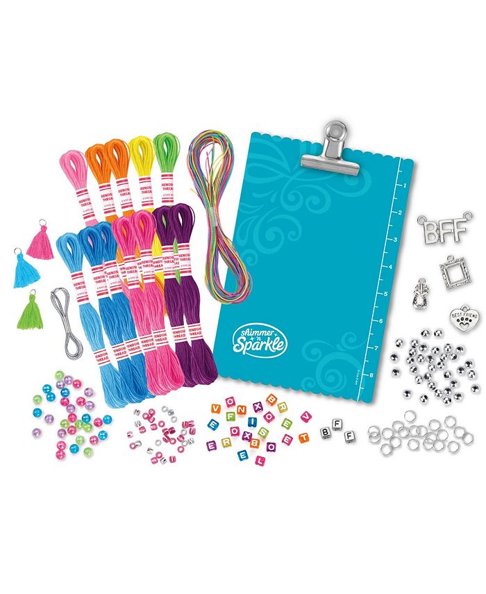 Cra-Z-Art Shimmer and Sparkle Best Friends Bracelet Set, 114 Piece